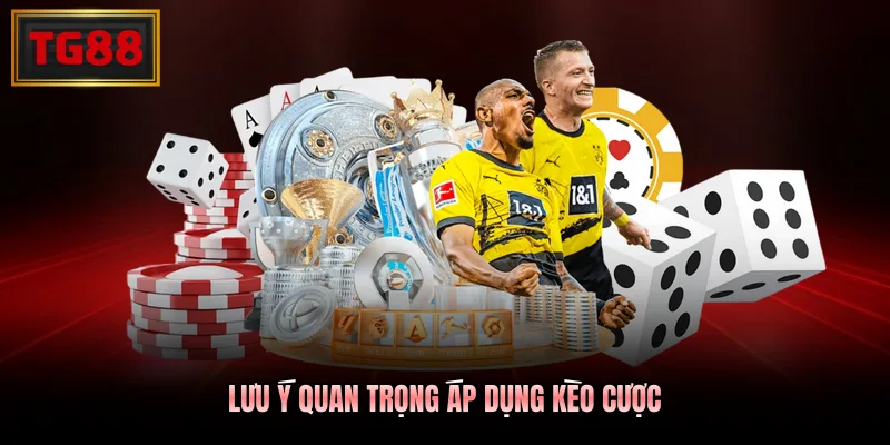 Lưu ý quan trọng áp dụng kèo cược