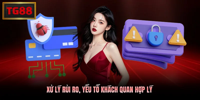 Xử lý rủi ro, yếu tố khách quan hợp lý 